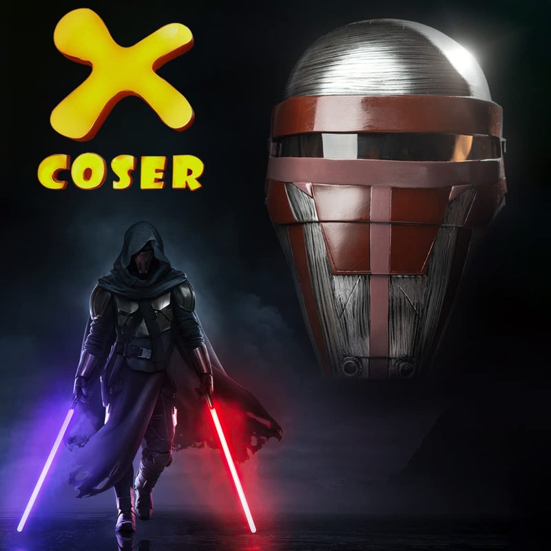 Xcoser قناع خوذة دارث ريفان من إكسكوسر لملابس الهالوين وكوسبلاي - Image 2